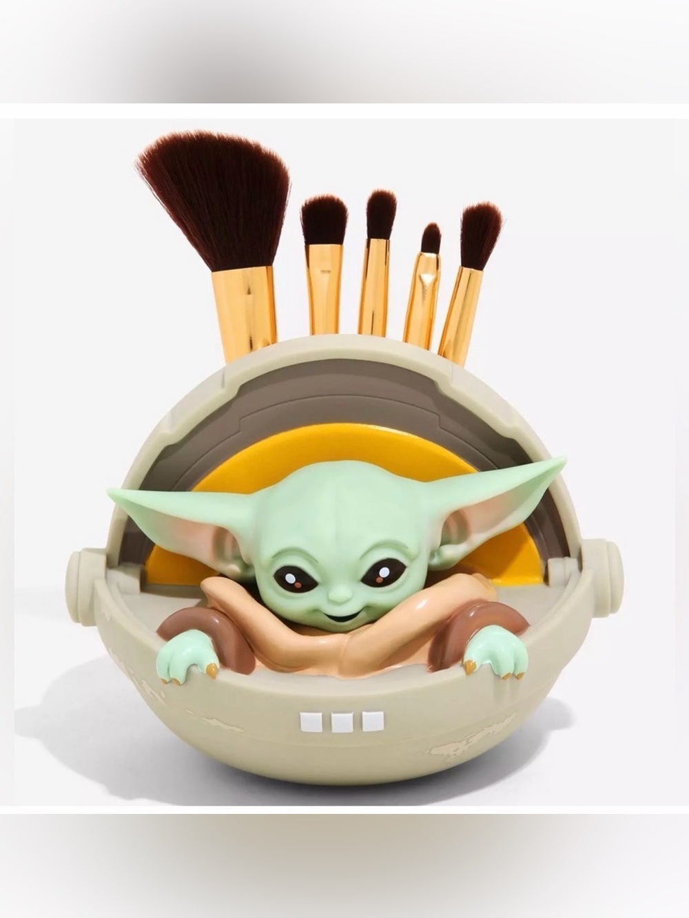 Like NEW Loungefly Star Wars The Mandalorian The Child makeup brush holder